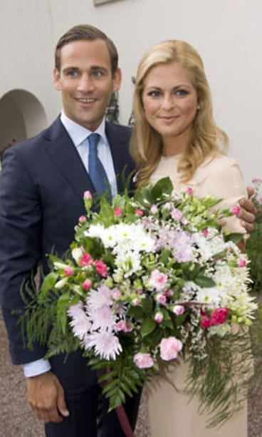 Prinsessa Madeleine ja Jonas Bergström (Kuva: EPA/All Over Press)