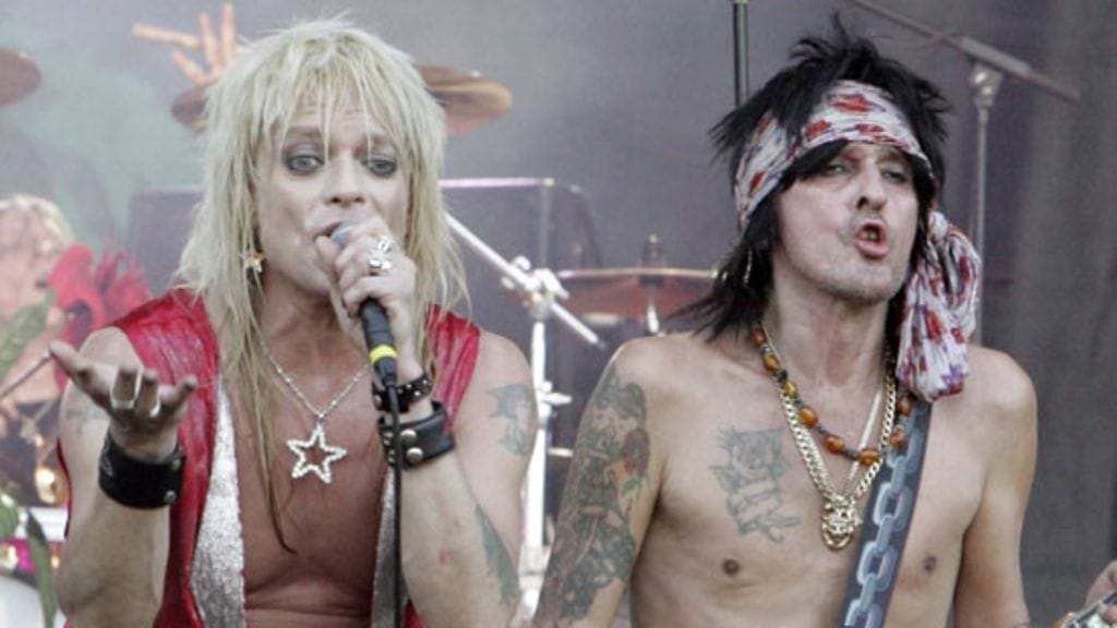 Michael Monroe ja Andy McCoy (Kuva: Lehtikuva)