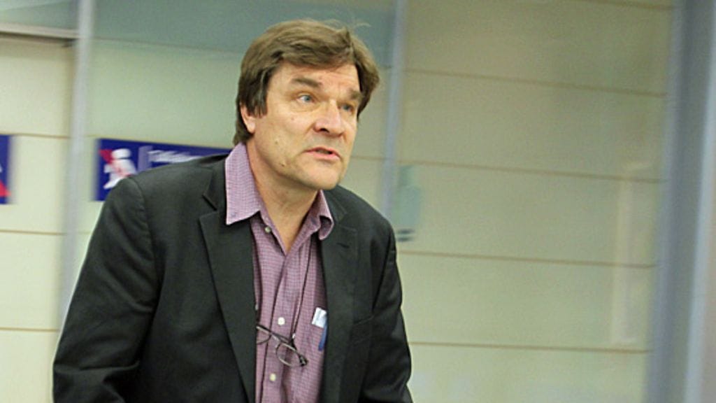 Kansanedustaja Kimmo Kiljunen saapui Suomeen maanantaina. (Kuva: MTV Oy)