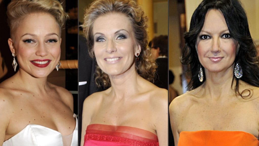 Chisu, Tanja Karpela ja Elina Kiikko käänsivät katseita Linnan juhlissa.