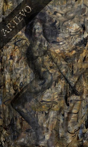 Noora Hautakangas Vesa Kivisen teoksessa