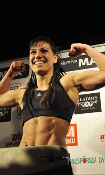 Eva Wahlström ottelee perjantaina ensimmäistä kertaa ammattilaisena. (Kuva: Vesa Moilanen/Lehtikuva)