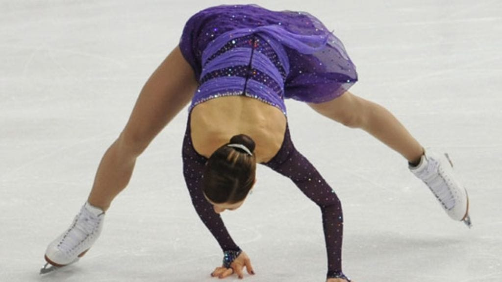 Laura Lepistö on lyhytohjelman jälkeen kolmantena. (Kuva: Getty/All Over Press)