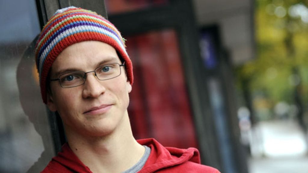 Riku Nieminen Putous-ohjelmasta. (Kuva: Lehtikuva)