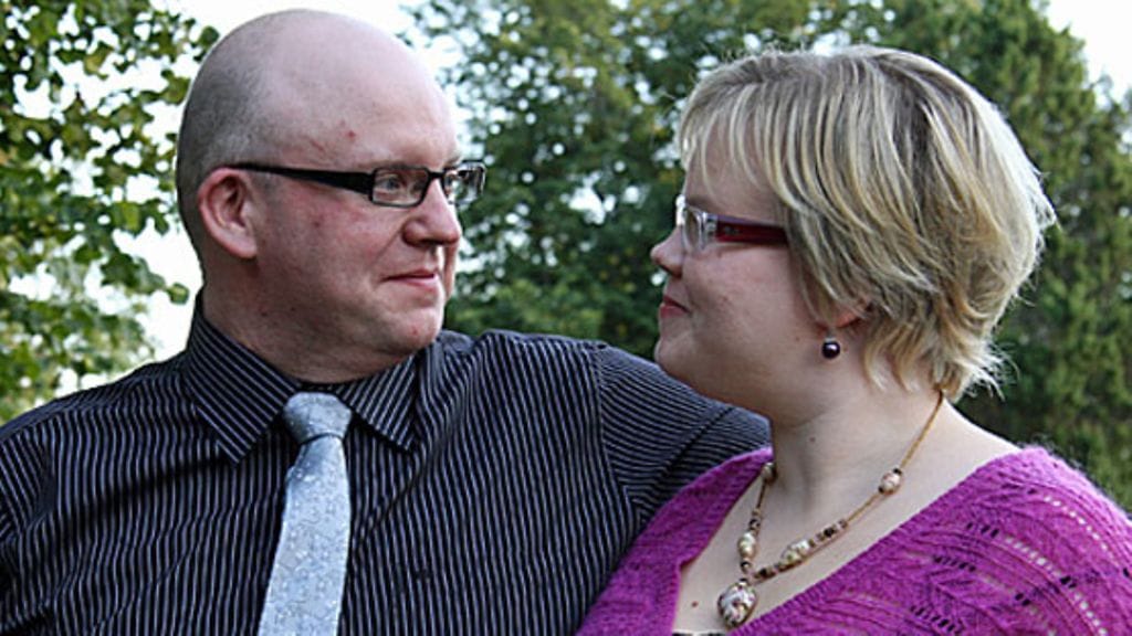 Maajussille morsian -ohjelman Juha ja Pia. Kuva: MTV Oy.