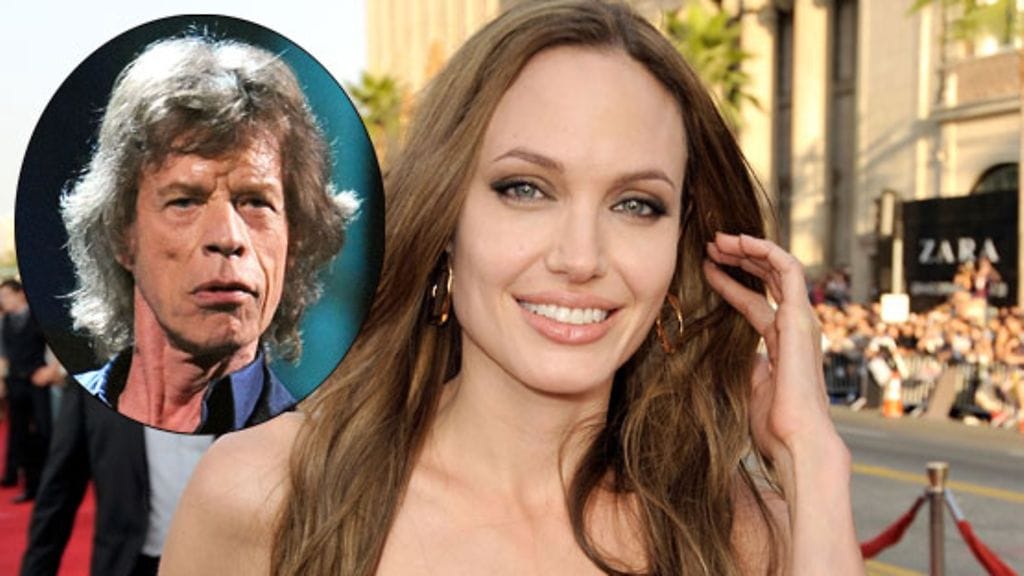 Mick Jagger, Angelina Jolie (Kuvat: Getty/All Over Press)