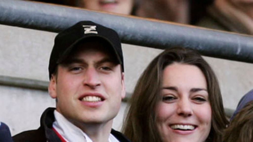 Prinssi William ja Kate Middleton nauttivat jalkapallo-ottelusta helmikuussa (Kuva: Richard Heathcote/Getty Images)