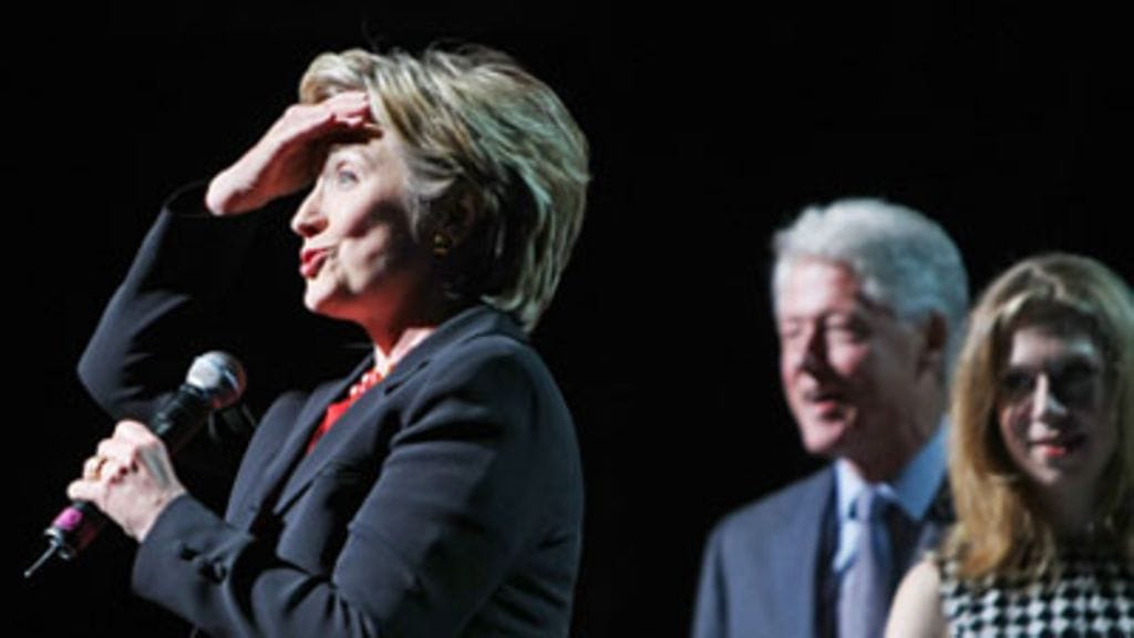 Hillary Clintonin vaalikampanja käynnissä. (Kuva: Mario Tama/Getty Images)