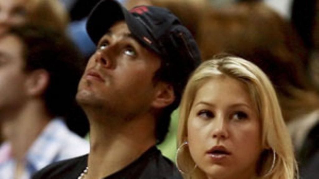 Enrique Iglesias ja Anna Kournikova (Kuva: Doug Benc/Getty Images)