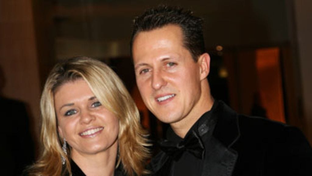 Corinna ja Michael Schumacher (Kuva: FIA via Getty Images)