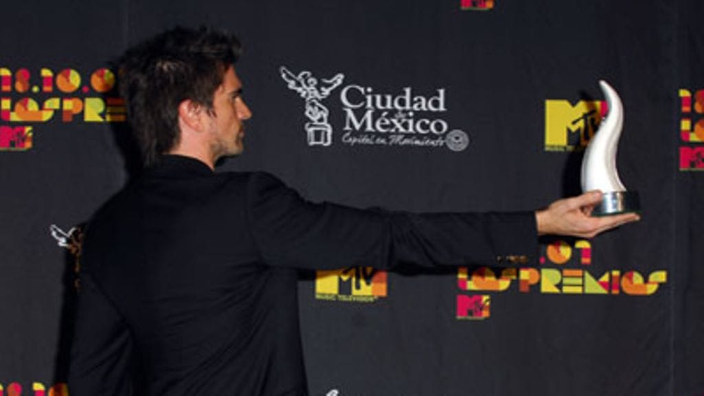 Juanes sai MTV Latin America -palkinnon. (Kuva: Gustavo Caballero/Getty Images Entertainment)