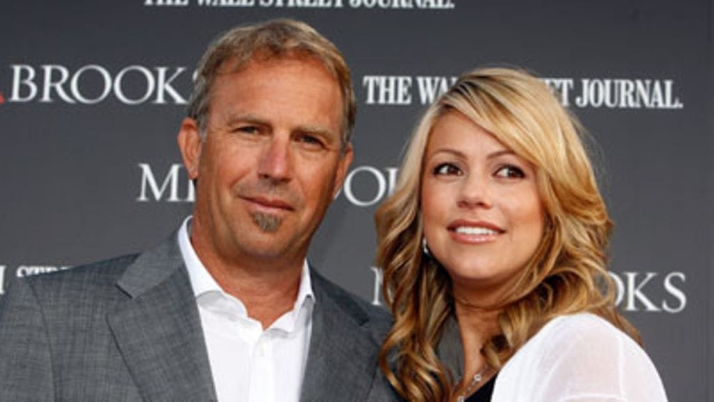 Kevin Costner vaimonsa Christine Baumgartner kanssa (Kuva: Kevin Winter/Getty Images)