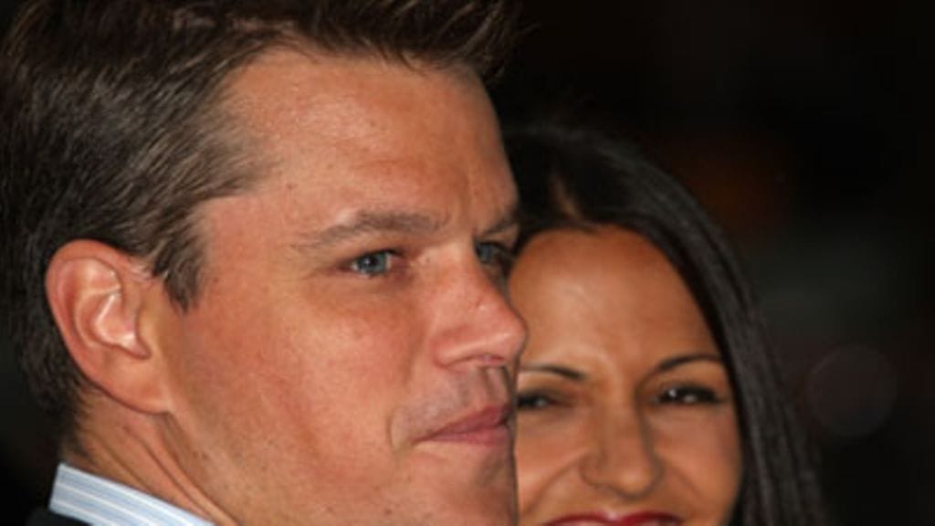 Matt ja Luciana Damon. (Kuva: MJ Kim/Getty Images)