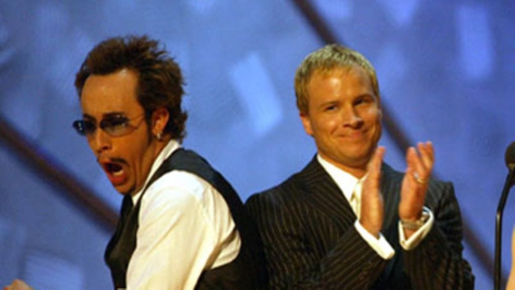 Dodii! Backstreet Boyt A.J. McLean ja Brian Littrell l (Kuva: Dave Hogan/Getty Images)