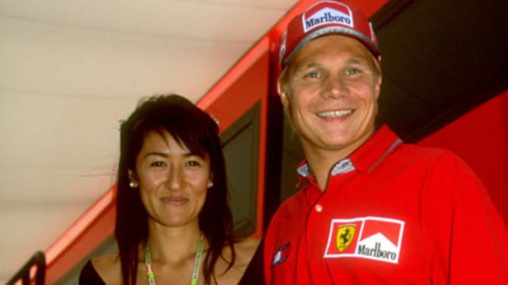 Noriko ja Mika Salo (Kuva: Mark Thompson /Getty Images)