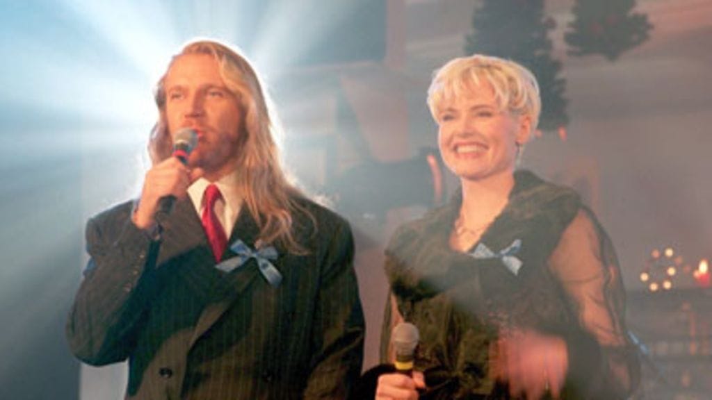 Renny Harlin ja Geena Davis. (Kuva: Soile Kallio/Lehtikuva)