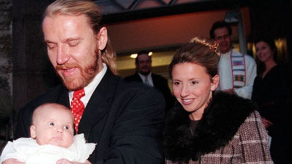 Renny Harlin ja Tiffany Browne. (Kuva: Paul Williams/str/Lehtikuva)