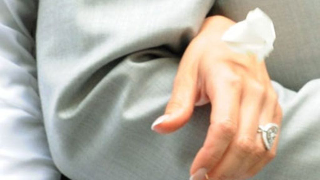 Karita Tuomola meni naimisiin. (Kuva: Sari Gustafsson/Lehtikuva)