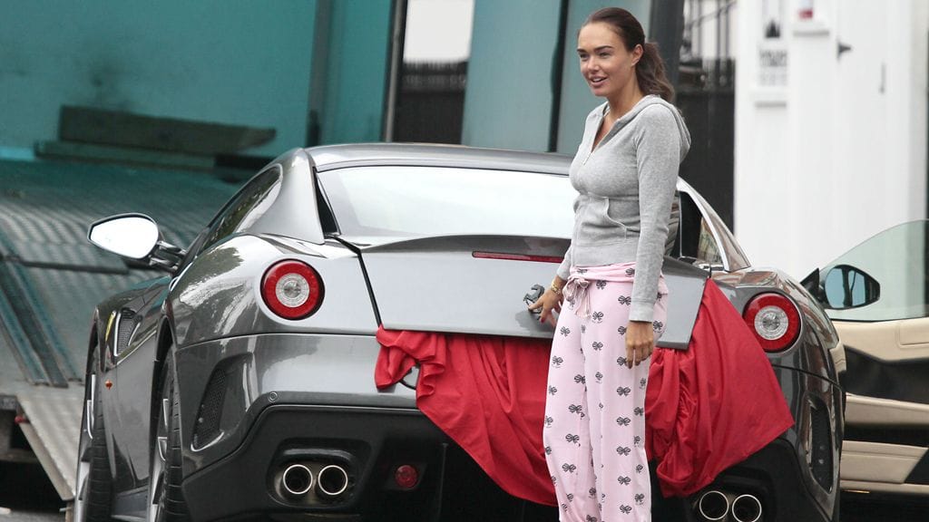 Tamara Ecclestonen uusi Ferrari.