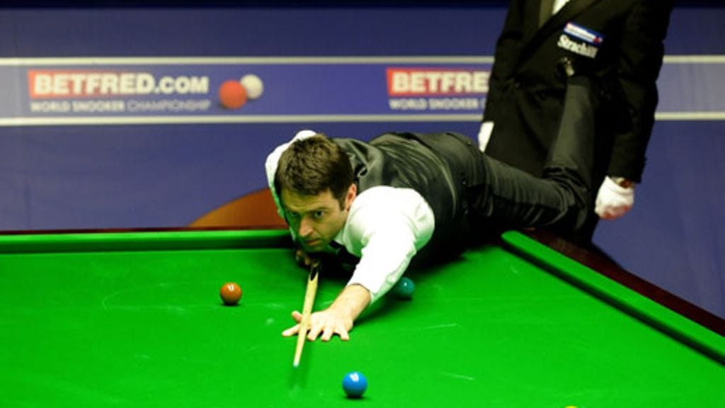 Ronnie O'Sullivan huhtikuussa 2010.