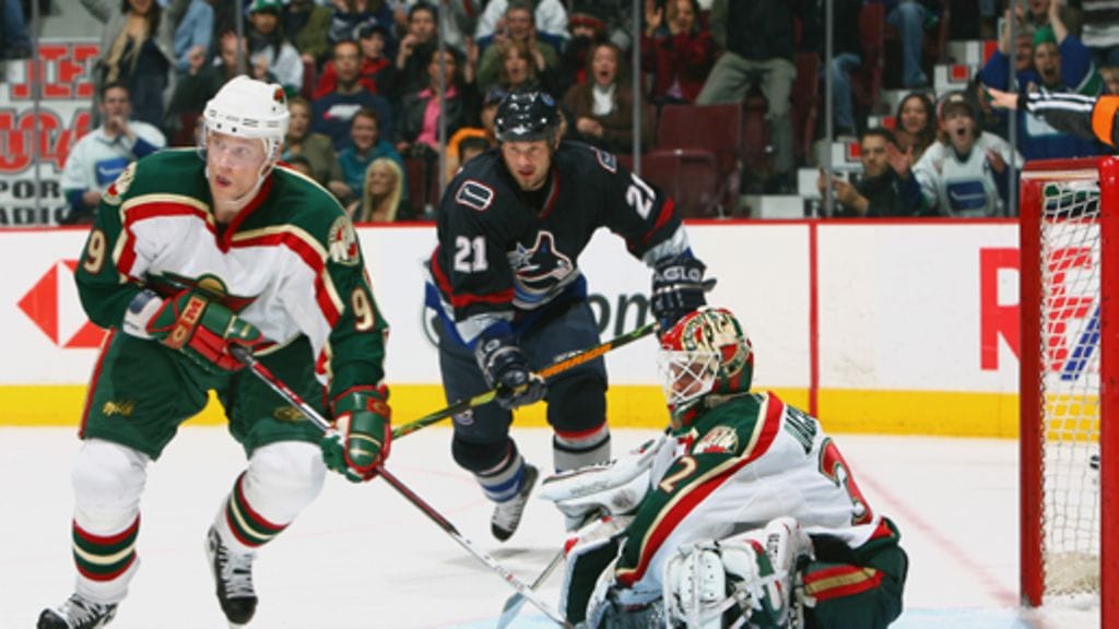 Mikko Koivu ja Niklas Bäckström. Kuva: Getty Images