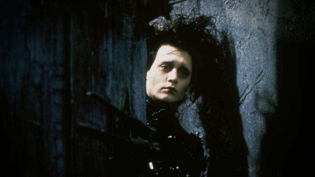 Saksikäsi Edward sulatti sydämiä Tim Burtonin elokuvassa