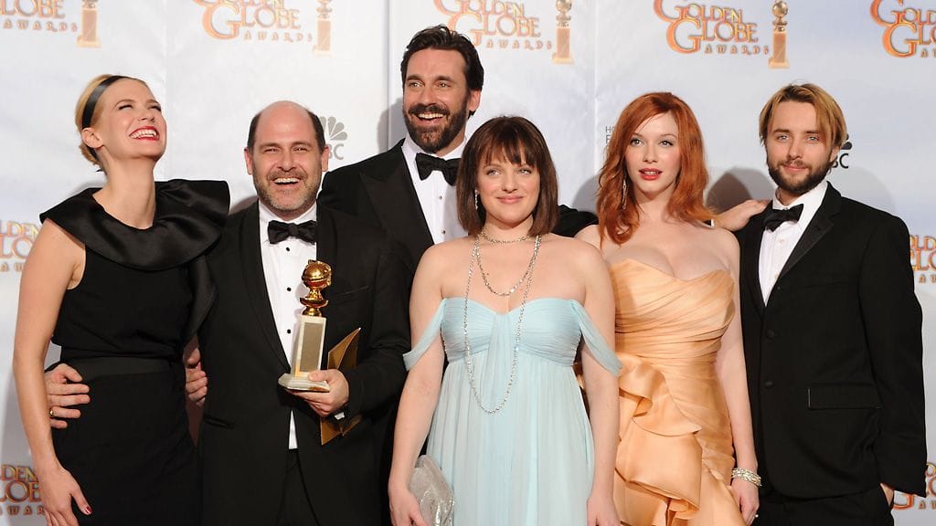 Mad Men -sarjan tähdet Golden Globe -gaalassa toukokuussa