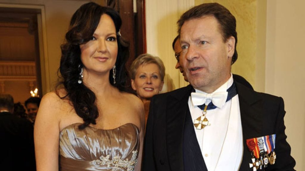 Elina Kiikko ja Ilkka Kanerva ovat olleet yhdessä jo kaksitoista vuotta. (Kuva: Sari Gustafsson/Lehtikuva)