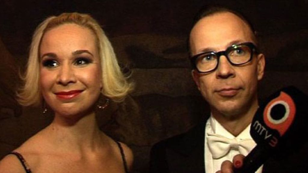 Rosa Meriläinen ja Simo Frangén (Kuva: MTV3)