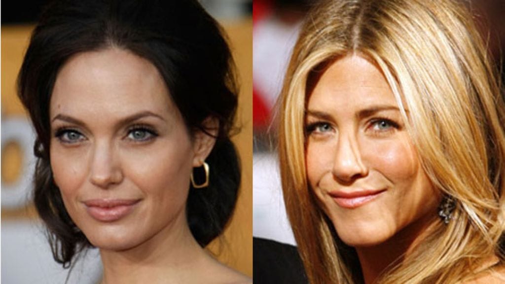 Angelina Jolie ja Jennifer Aniston (Kuva: Wireimage)
