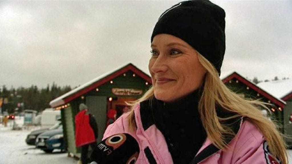Annika Metsäketo arvostelee naapurimaamme turisteja. Kuva: MTV Oy.