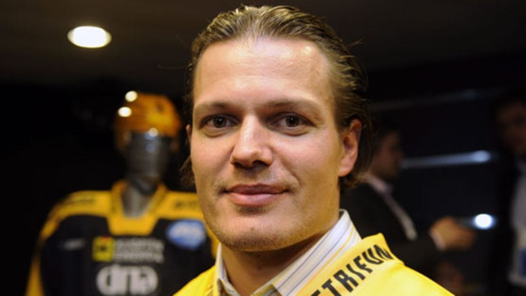 Kapanen SM-liigan risteilyllä syyskuussa 2008.