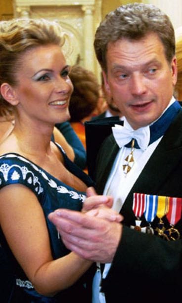 Tanja Karpela ja Sauli Niinistö (Kuva: Tor Wennström/Lehtikuva)