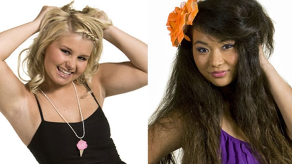 Big Brother -kilpailijat Lotta ja Dana. (Kuvat. Sub)