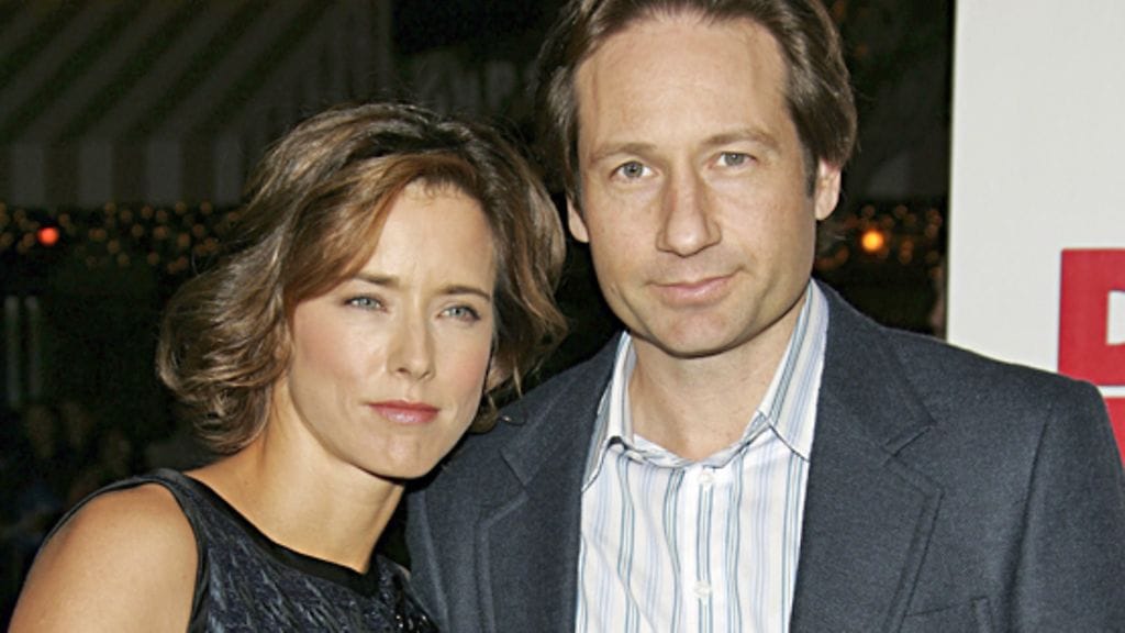 Tea Leoni ja David Duchovny (Getty)