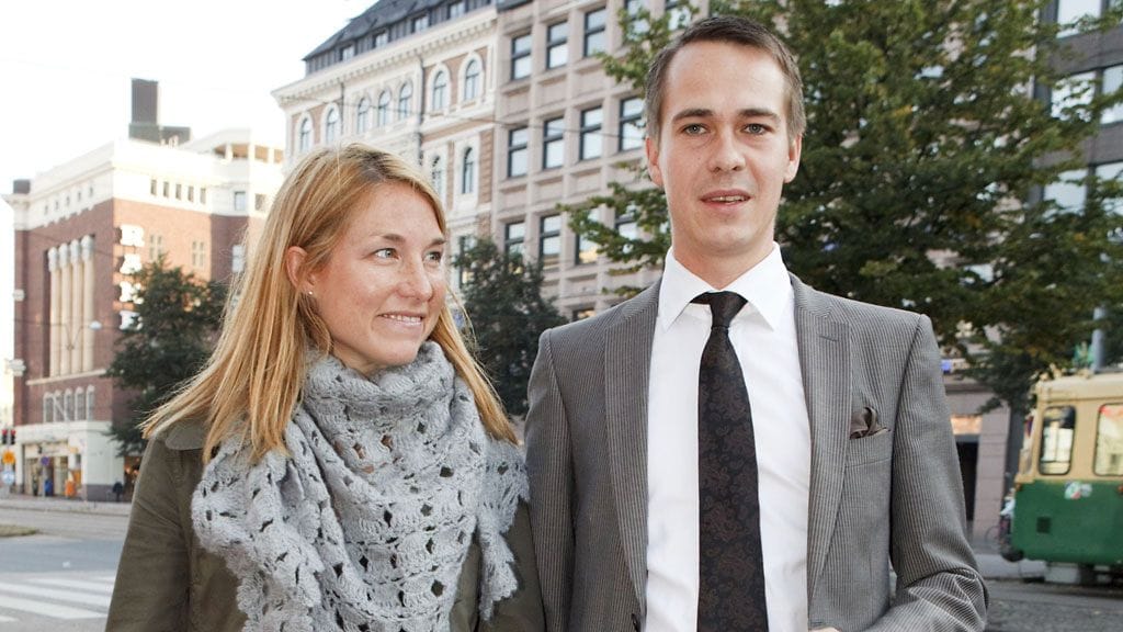 Carl ja Catjerine Haglund ja