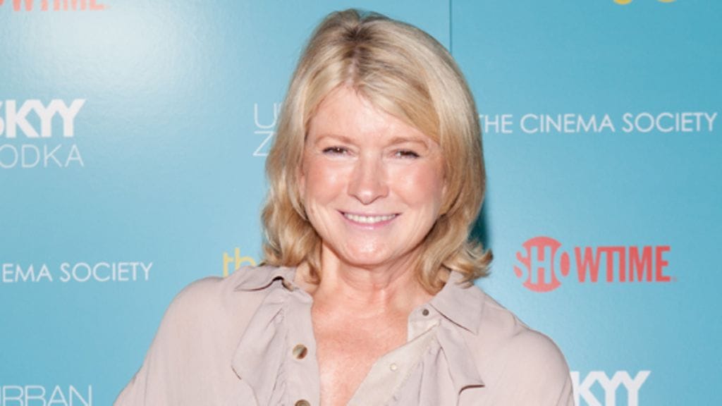 Martha Stewart muisteli vanhoja.