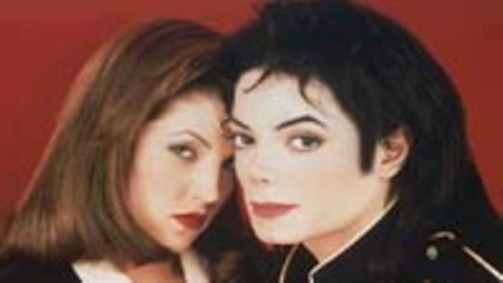 Michael Jackson ja Lisa Marie Presley