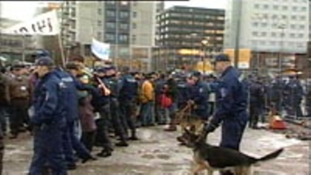 Mielenosoitus EU-huippukokouksessa