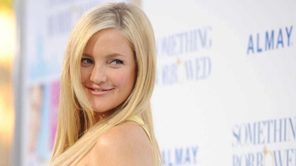 Kate Hudson hehkeänä alkuvuodesta.
