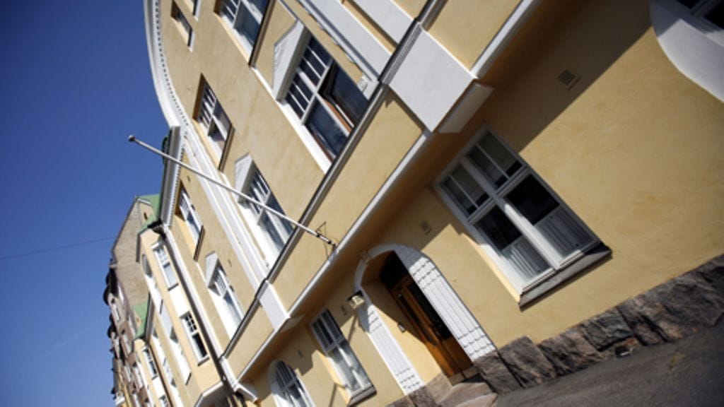 Arvoasunto Helsingin Ullanlinnassa Huvilakadulla.