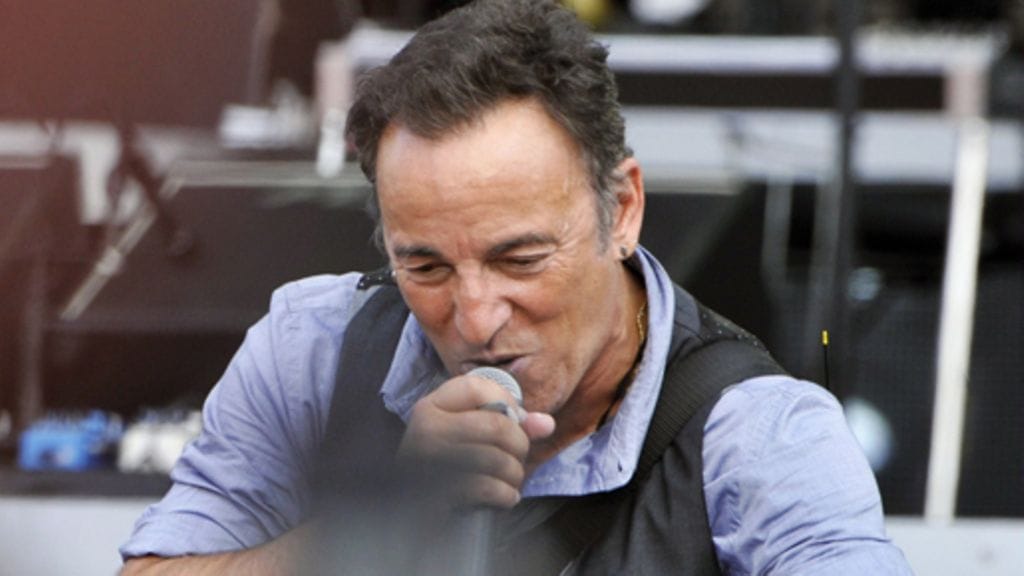 Bruce Springsteen Helsingissä 31.7.2012.