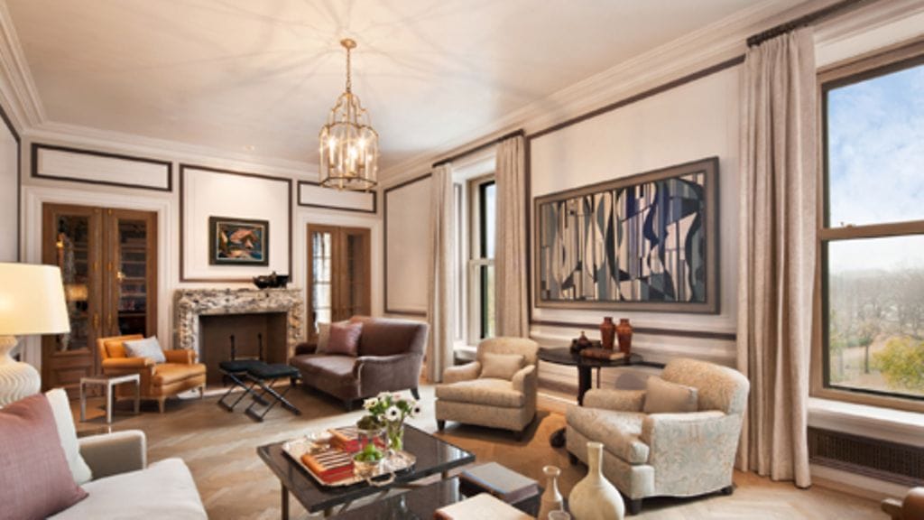 Viimeistellyt pinnat ja laadukkaat kalusteet kuuluvat Amerikan kalleimpaan vuokrakotiin.