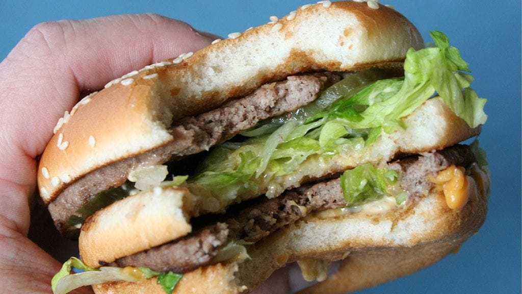 Big Mac -hampurilaisten syömisen maailmanennätys on nuoren amerikkalaismiehen hallussa.