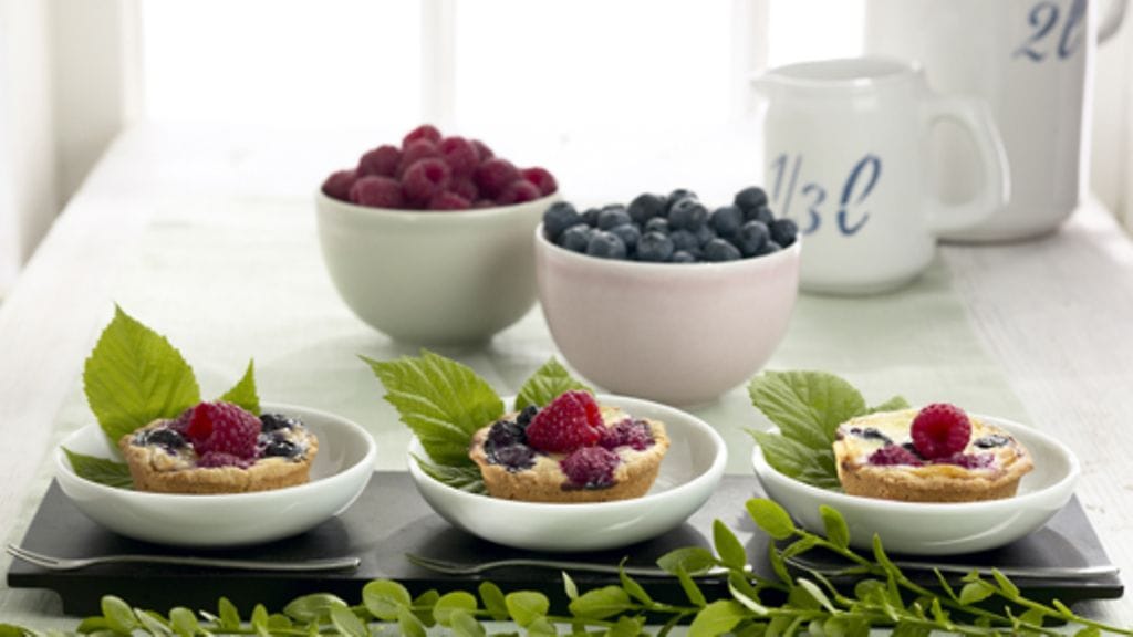 Marjapiirakat. Kuva: Myllyn Paras Oy.