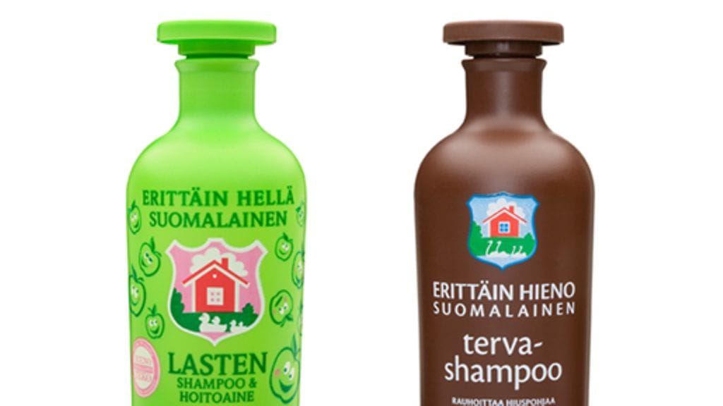 Lasten Shampoo ja Terva Shampoo. Kuva: EHS.