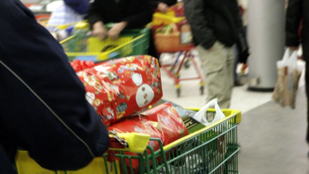 Jouluruuhkaa. Kuva: Lehtikuva