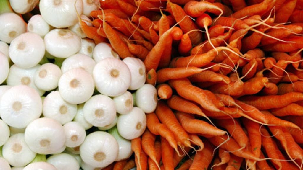 Porkkana on hyvä A-vitamiinin lähde. Kuva: Lehtikuva