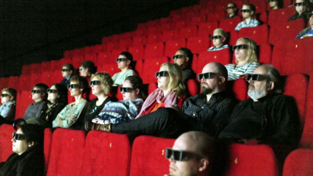 3D:stä voi nauttia pian kotonakin - ei ainoastaan elokuvateatterissa. (Kuva: Lehtikuva)