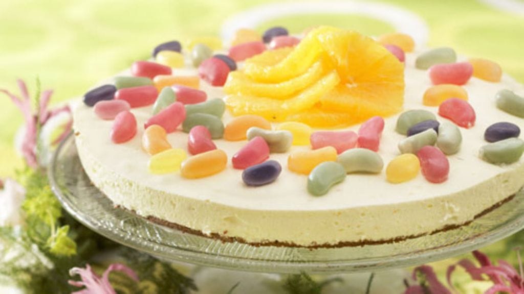 Appelsiini-juustotorttu sulaa suussa. Kuva: Ruokakesko